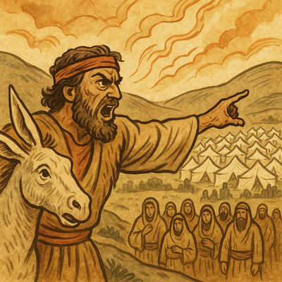 בא לקלל ונמצא מברך. בלעם ואתונו