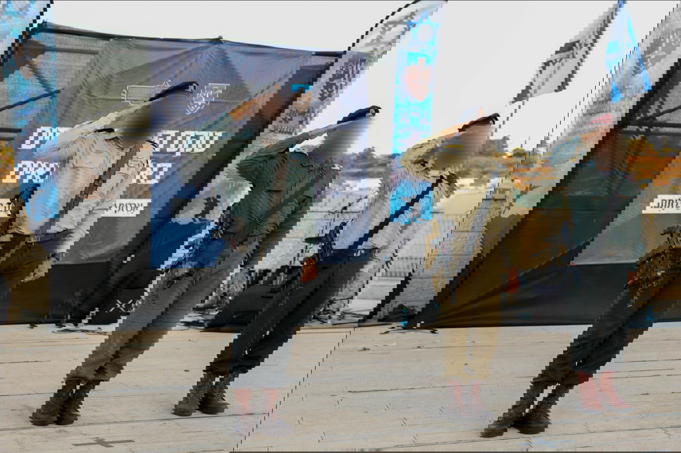 המחזור השני של חטיבת "החשמונאים" בהצהרת אמונים