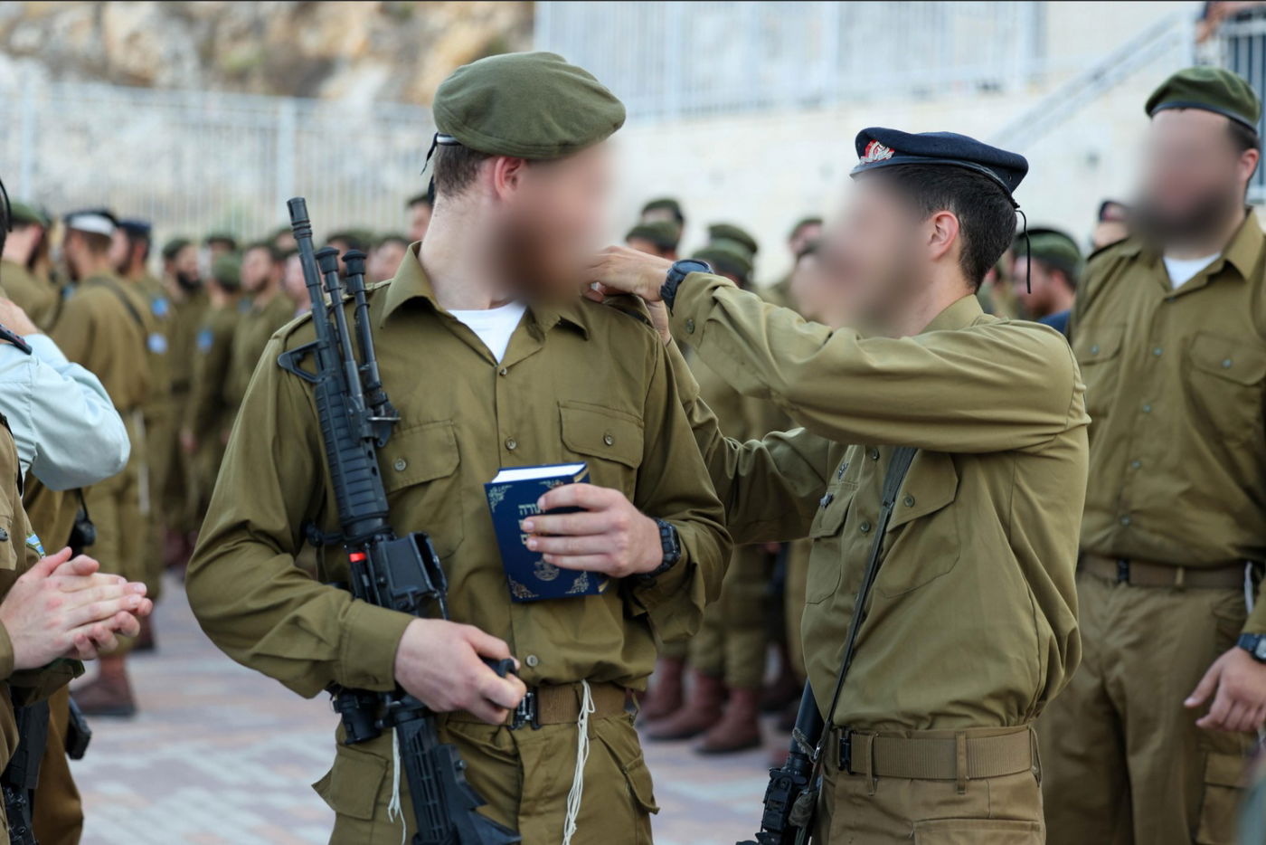 המחזור השני של חטיבת "החשמונאים" בהצהרת אמונים