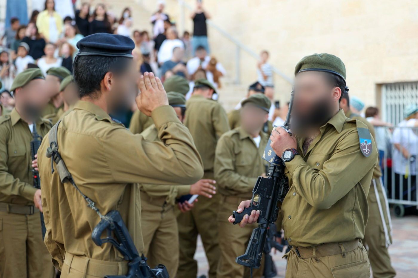 המחזור השני של חטיבת "החשמונאים" בהצהרת אמונים