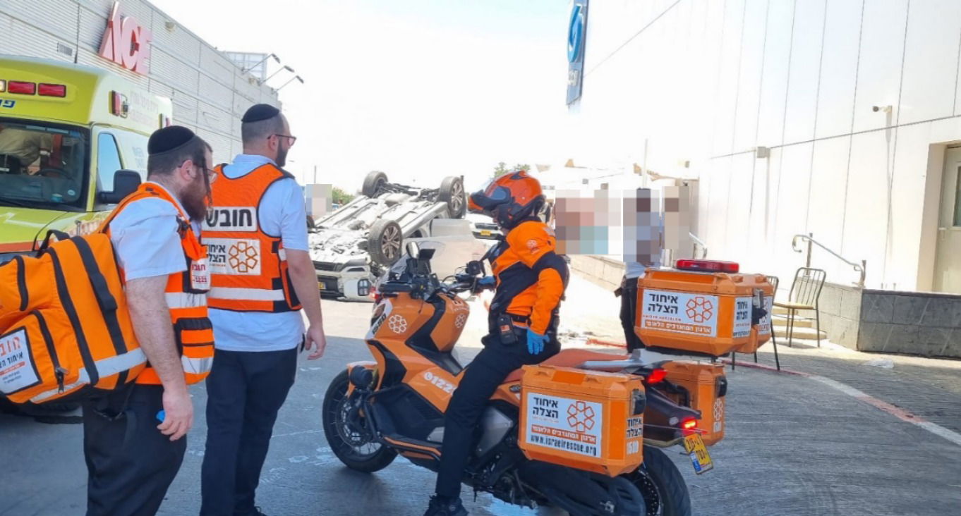 זירת התאונה