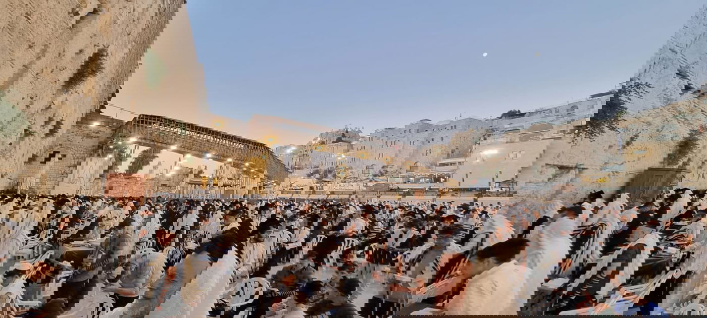 שבעה עשר בתמוז תשפ"ה בכותל המערבי