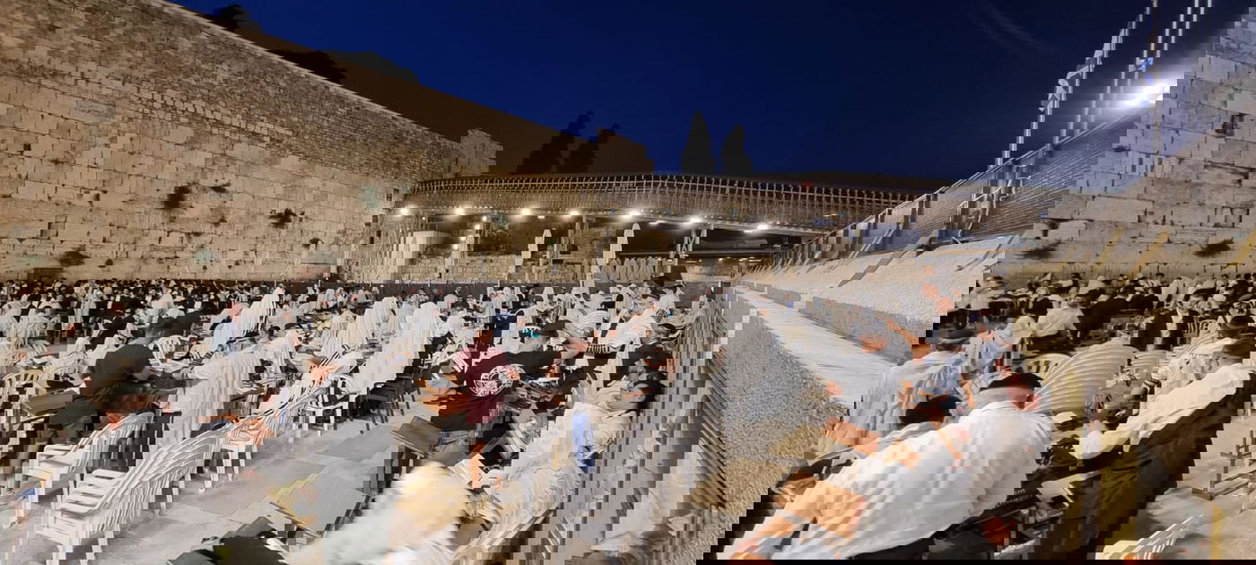 שבעה עשר בתמוז תשפ"ה בכותל המערבי