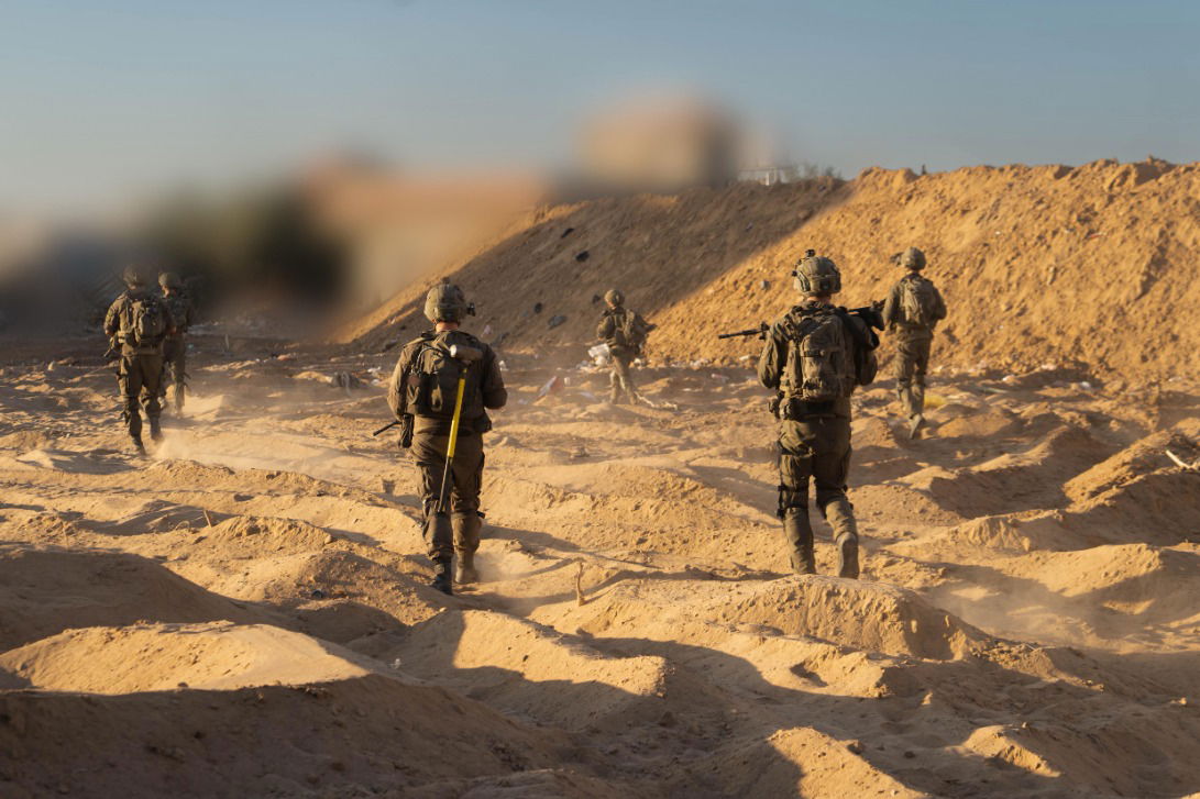 פעילות כוחות צוות הקרב של חטיבה 7 בצפון רצועת עזה