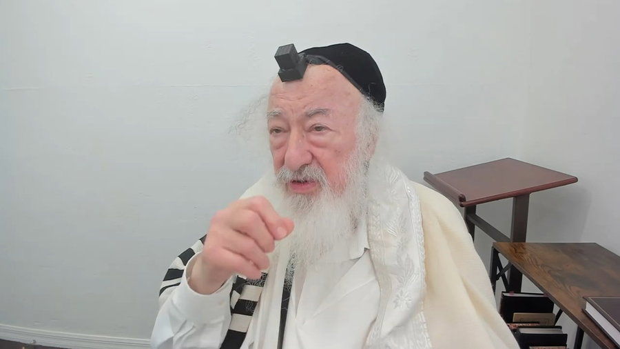 הרב יעקב דוד סטפנסקי בשיעור על מסכת בבא בתרא