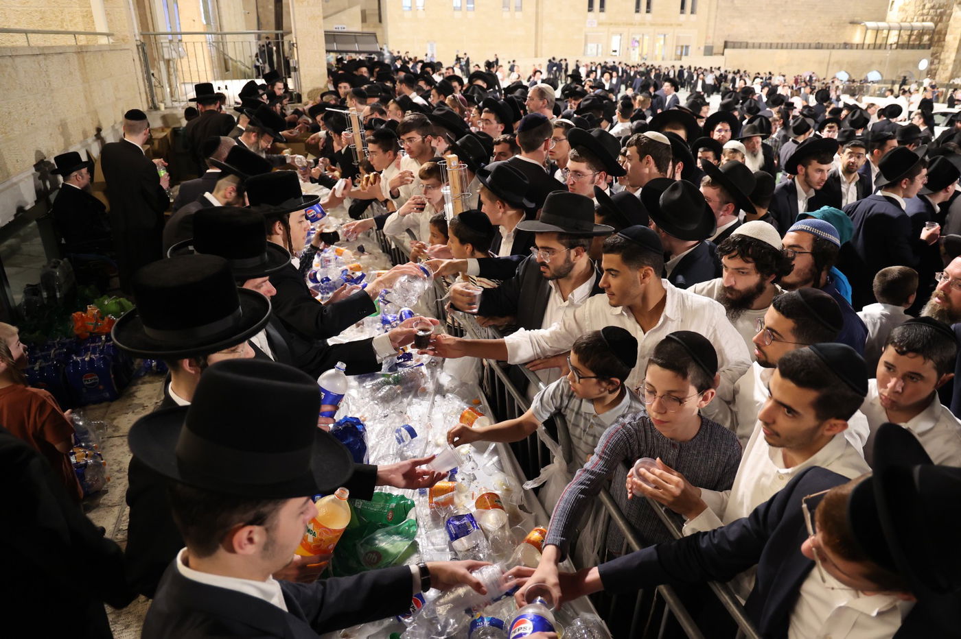 צאת הצום שבעה עשר בתמוז תשפ"ה בכותל המערבי