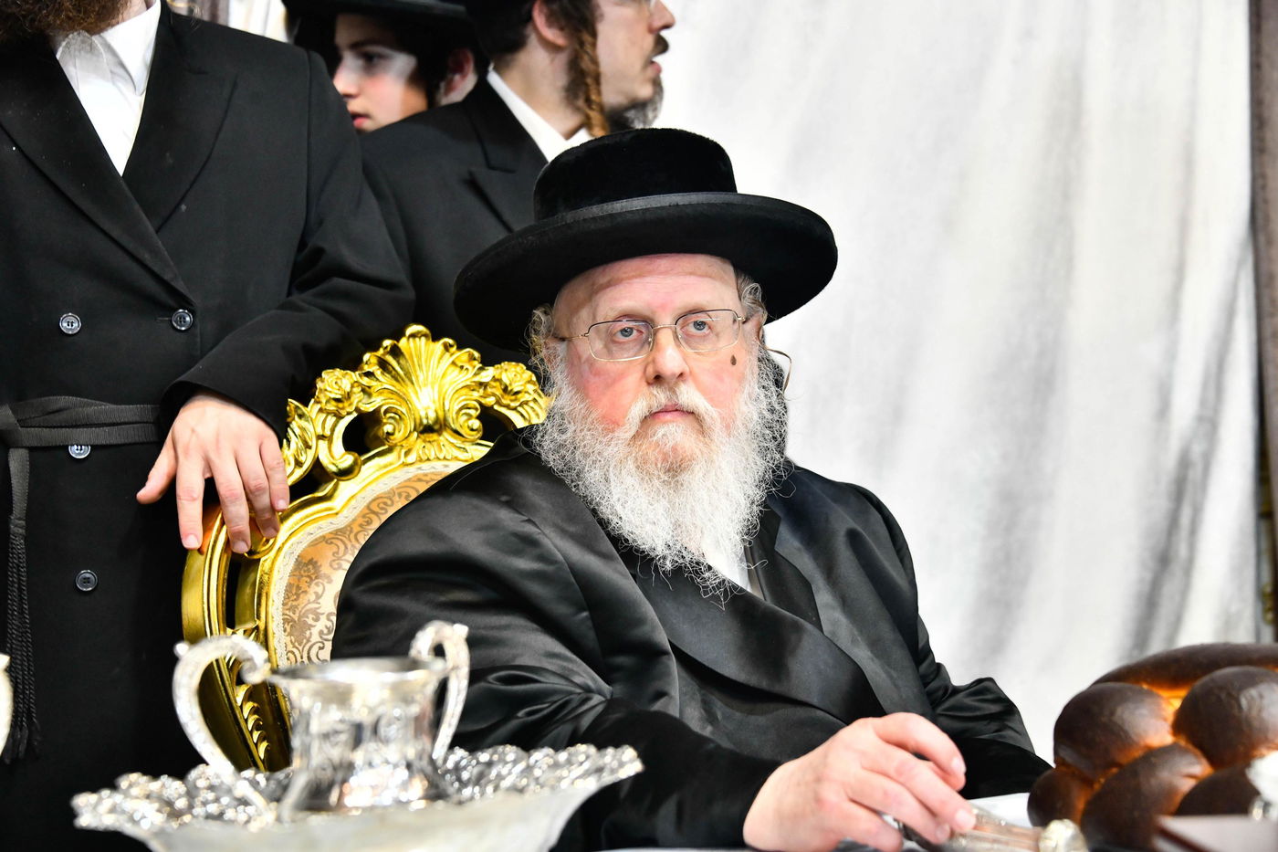 האדמו"ר מסאסוב בהילולא קדישא בקרעטשניף