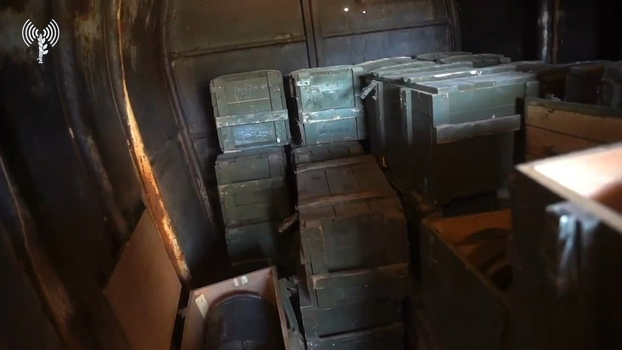 אמצעי הלחימה שאותרו והוחרמו במרחב