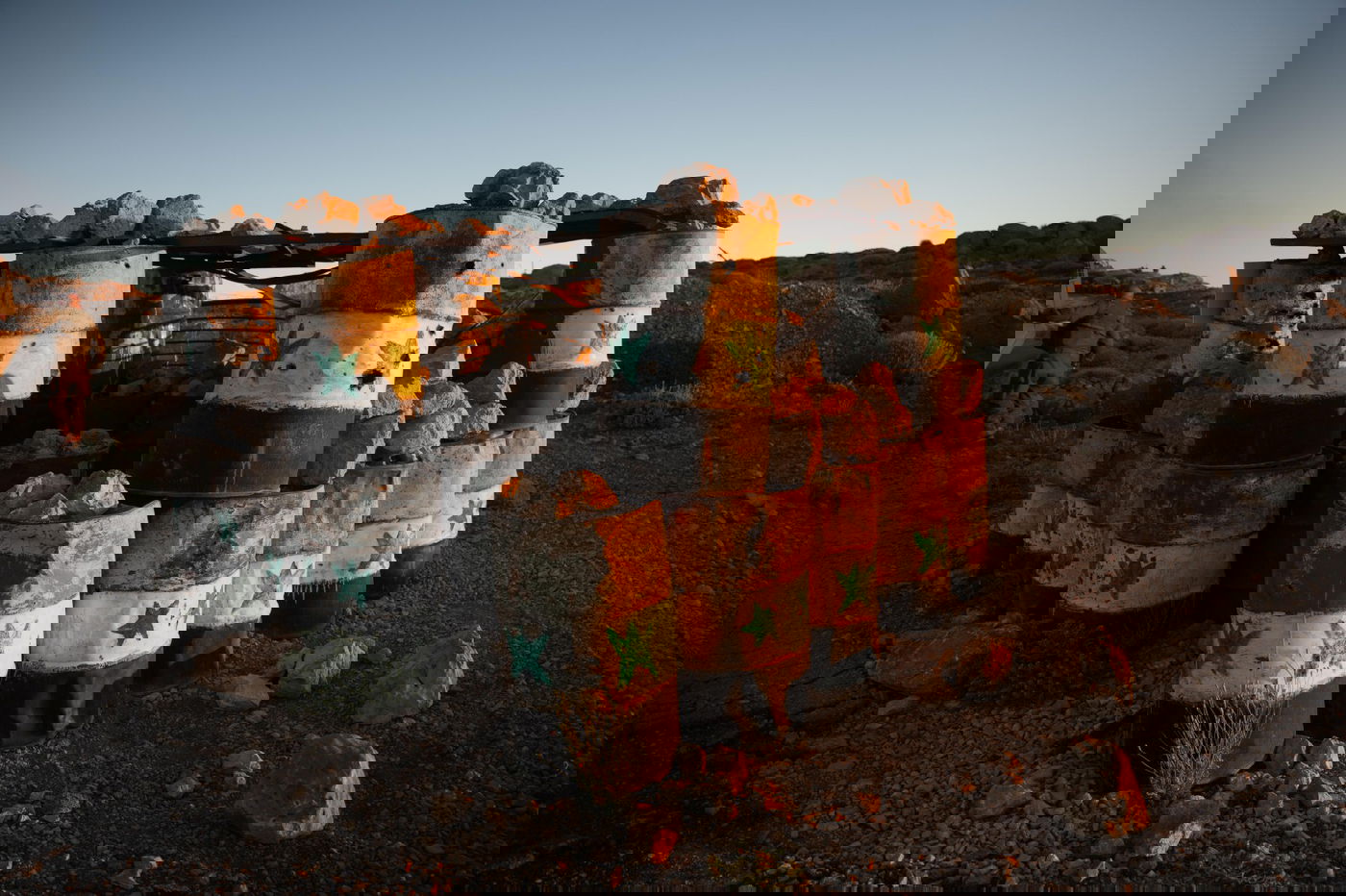 מוצבים של המשטר הסורי הישן שנסרקו