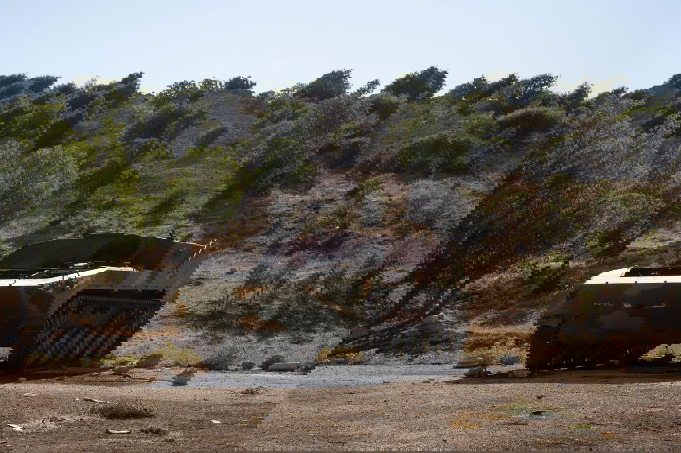 מוצבים של המשטר הסורי הישן שנסרקו