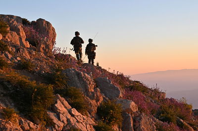 פעילות כוחות חטיבת ׳ההרים׳ (810) במורדות כתר החרמון