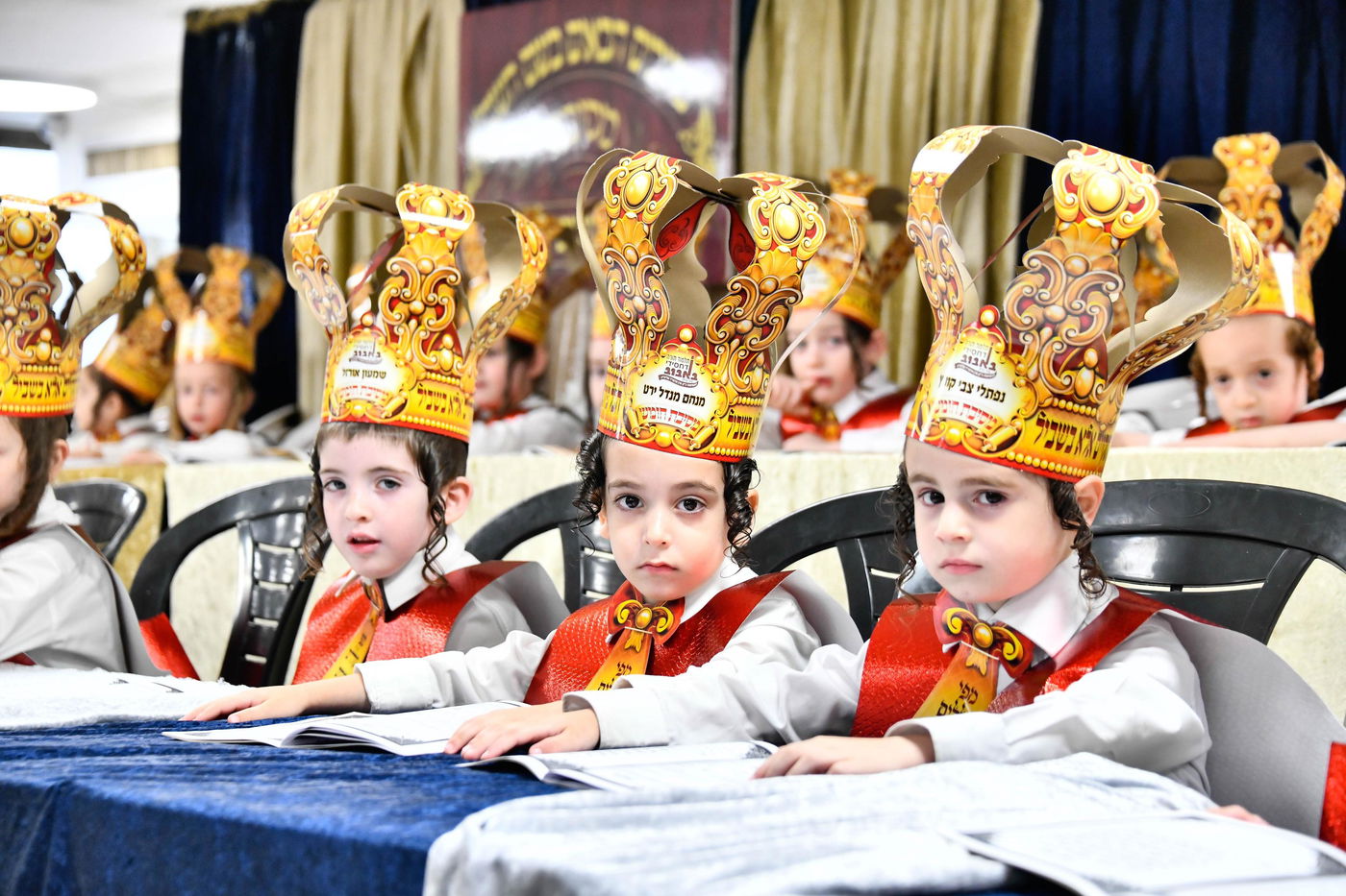 מסיבת חומש בתלמוד תורה באבוב