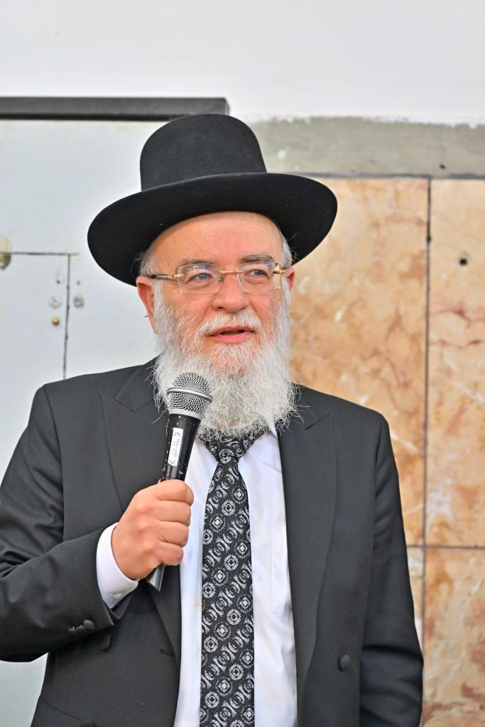 מעמד הכסת ספר תורה להיכל ישיבת הגרי"ש לצעירים