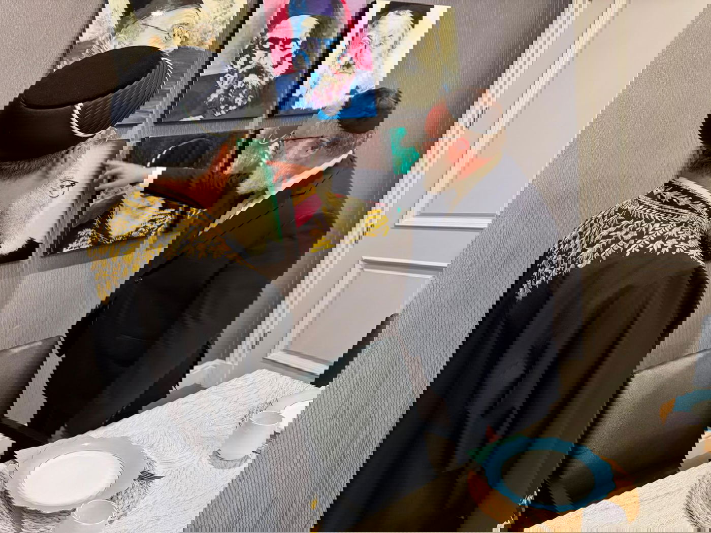 הראשל"צ הגר"ד יוסף בשבת בארה"ב 