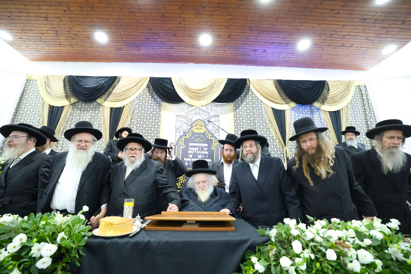 סיום הש"ס בקהילת סאטמר בירושלים