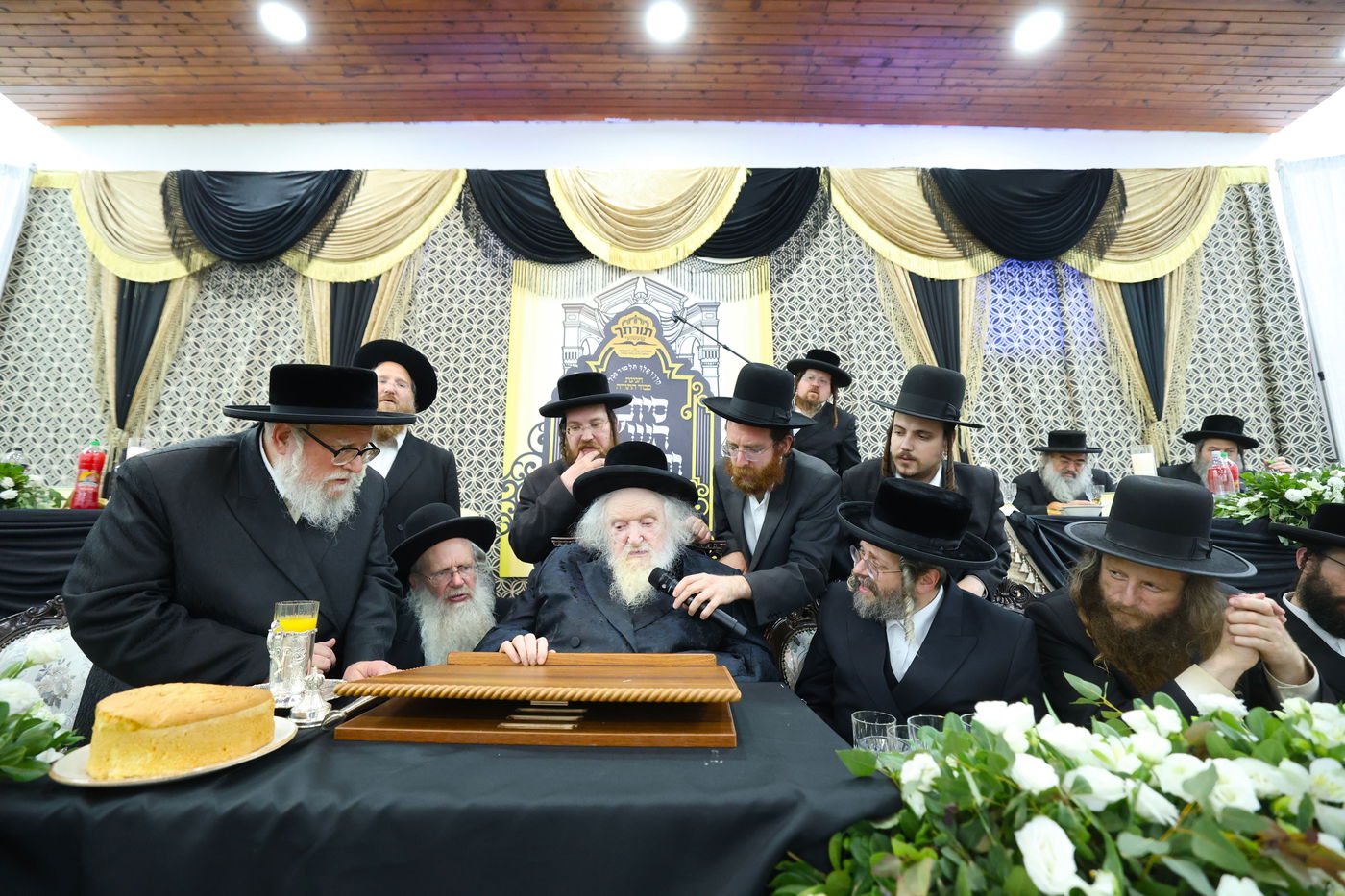 סיום הש"ס בקהילת סאטמר בירושלים