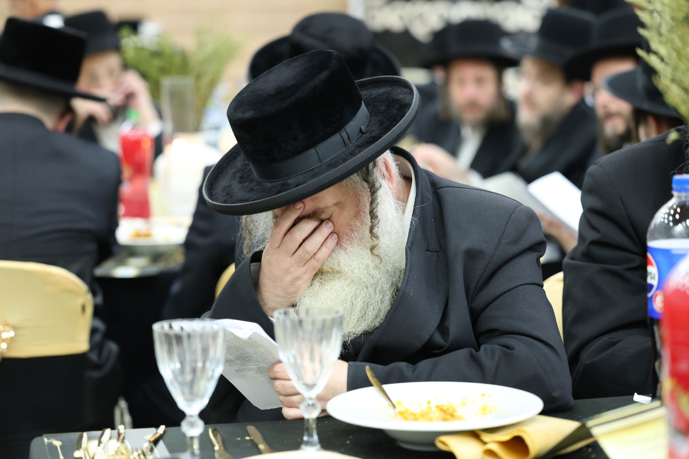 סיום הש"ס בקהילת סאטמר בירושלים