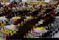 כונני ומתנדבי מד"א מאבטחים את הילולת אור החיים בהר הזיתים