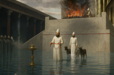 הדמיה לגול בבית המקדש ביום כיפור