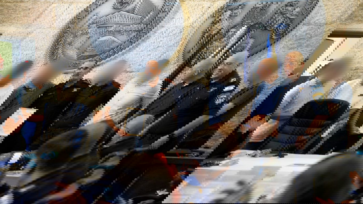 טקס 'פיצוח הסוכן' שהתקיים הבוקר במעמד המפכ"ל