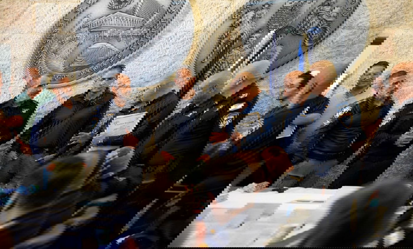 טקס 'פיצוח הסוכן' שהתקיים הבוקר במעמד המפכ"ל