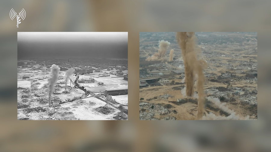 כך נראה השמדת המנהרה