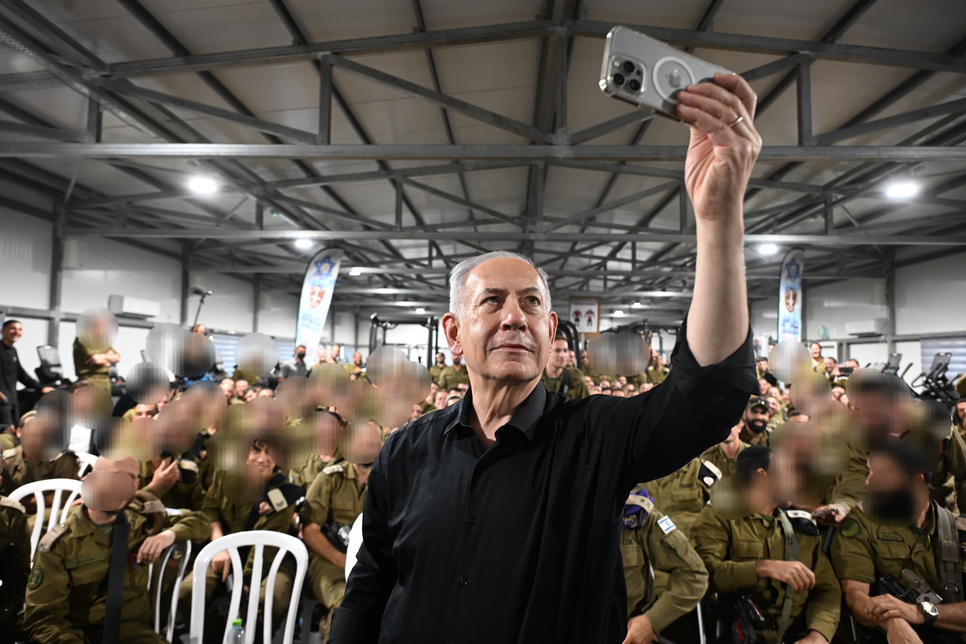 נתניהו בביקור חשמונאים 