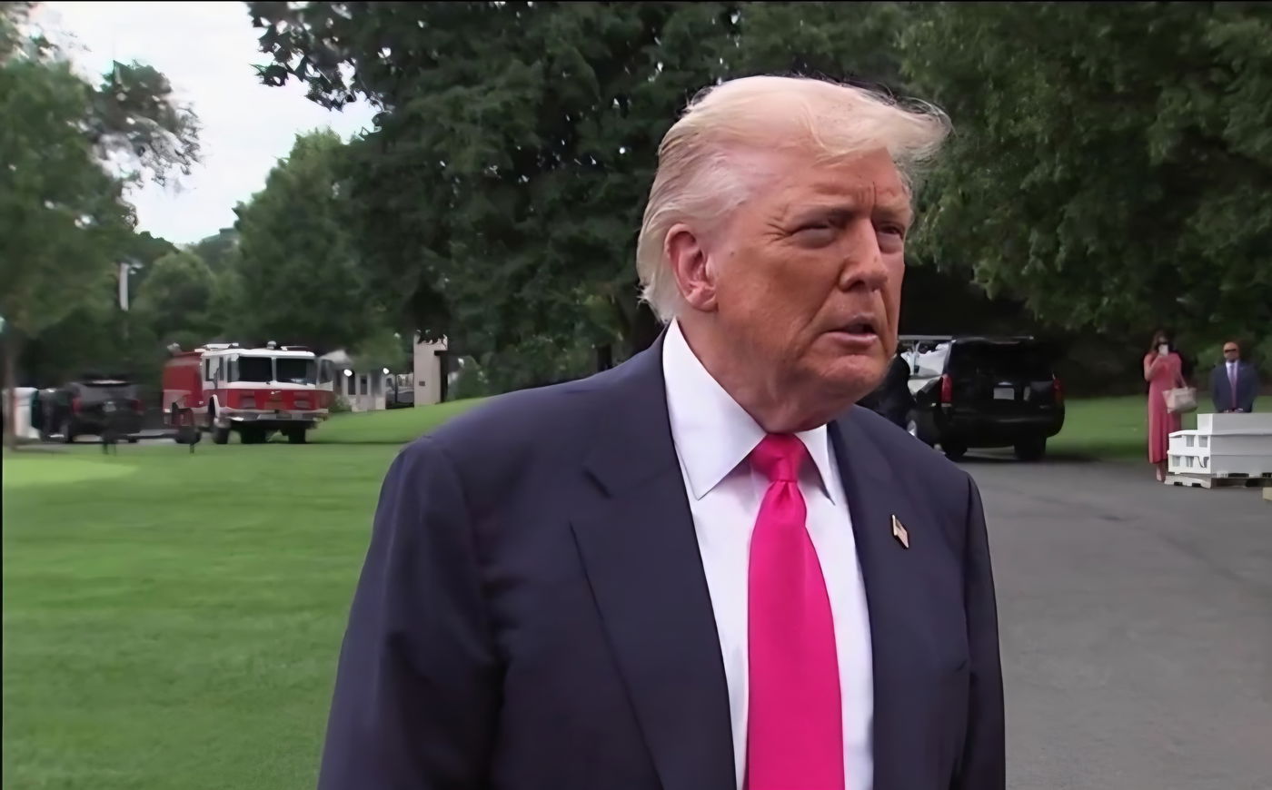 טראמפ מוקדם יותר היום