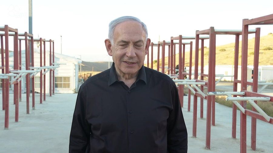 נתניהו בחטיבת חשמונאים