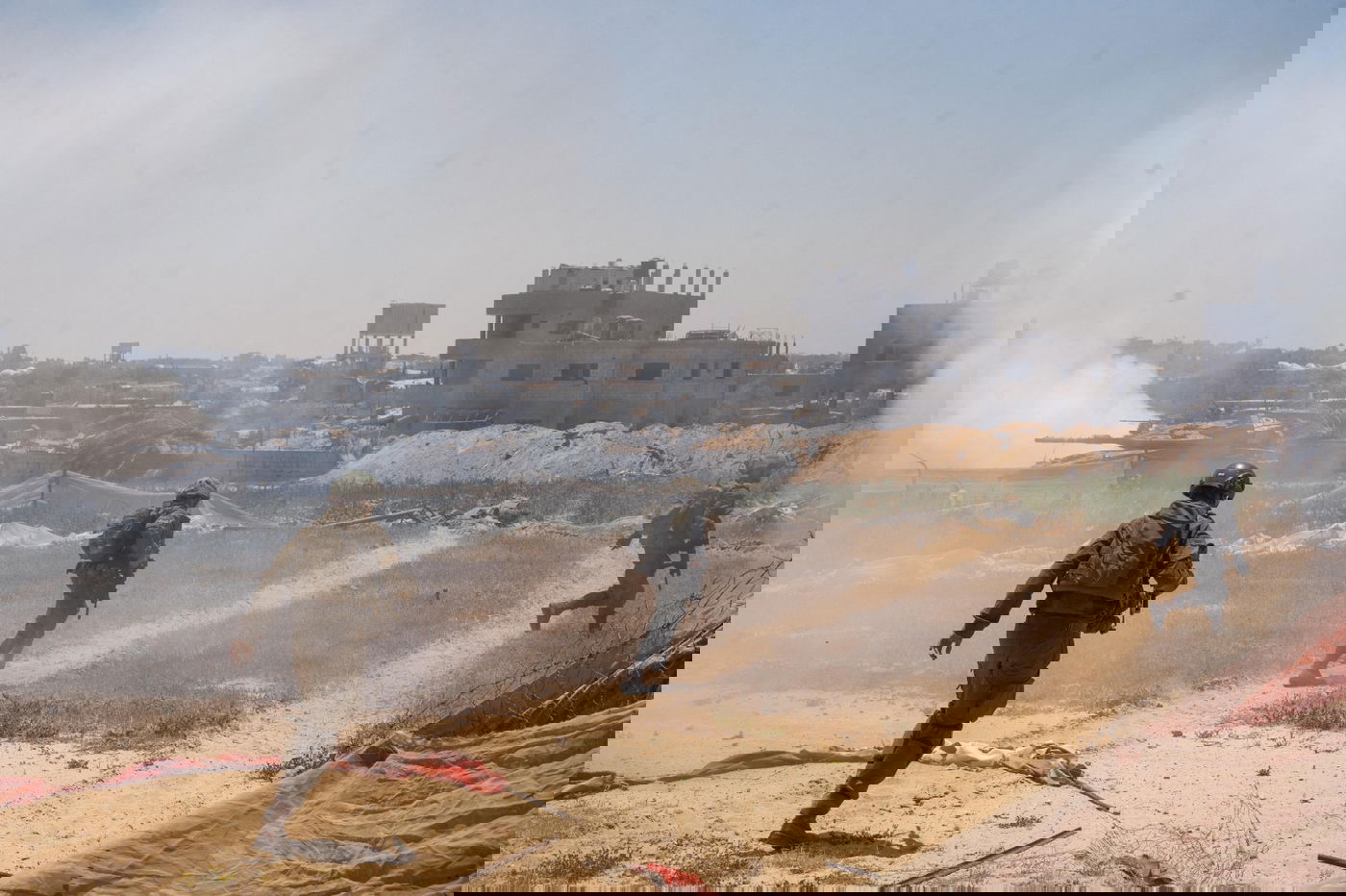 צוות הקרב של חטיבה כפיר בחאן יונס