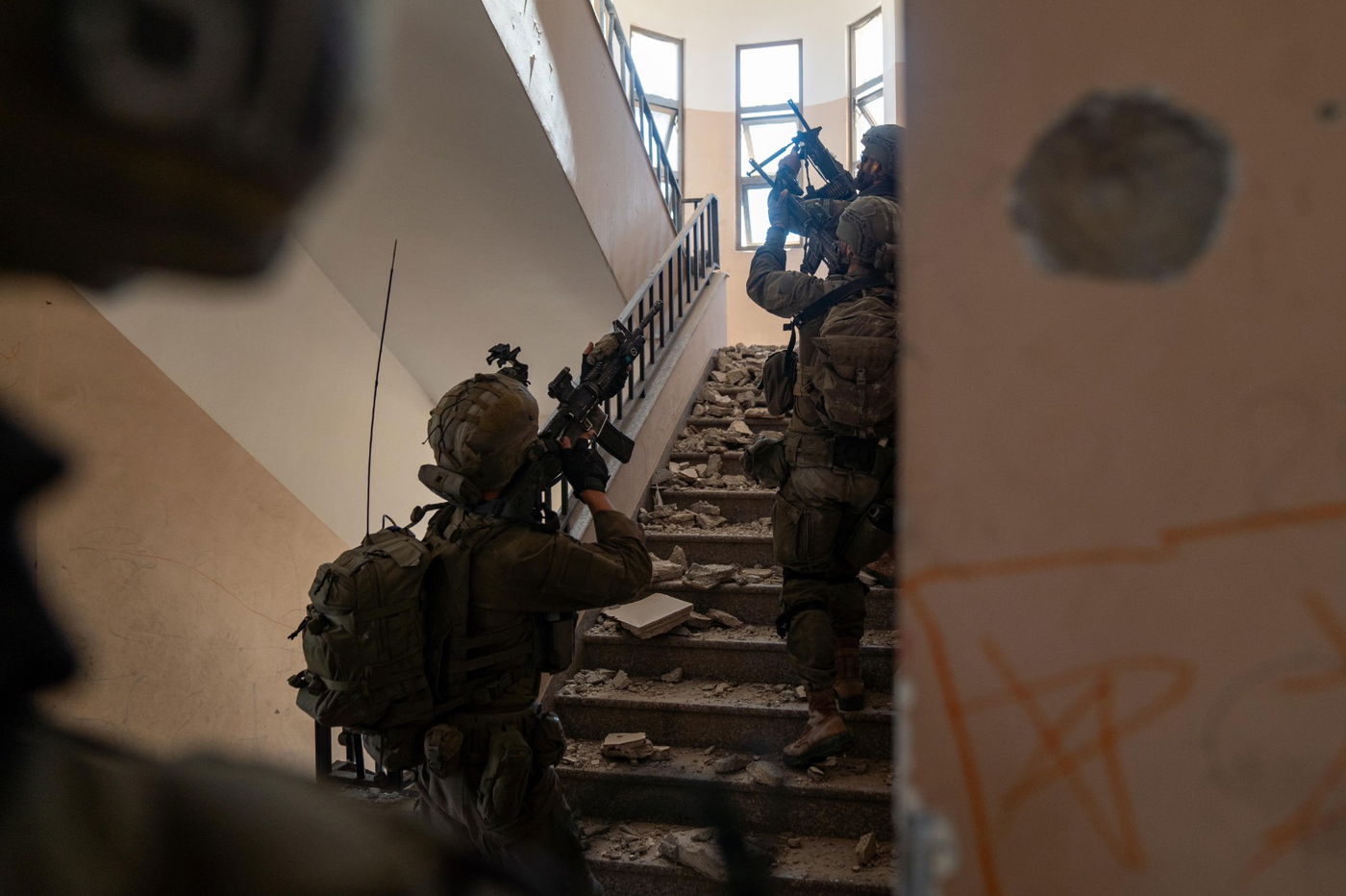 צוות הקרב של חטיבה כפיר בחאן יונס