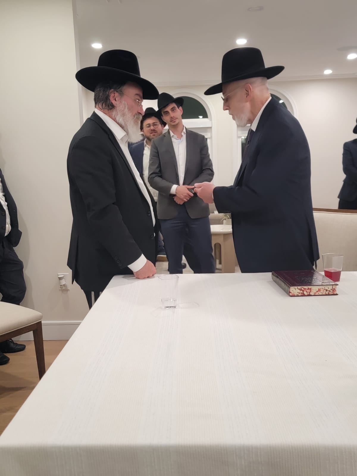 הגה"צ רבי מיכאל בורנשטיין, במסע חיזוק בארה"ב