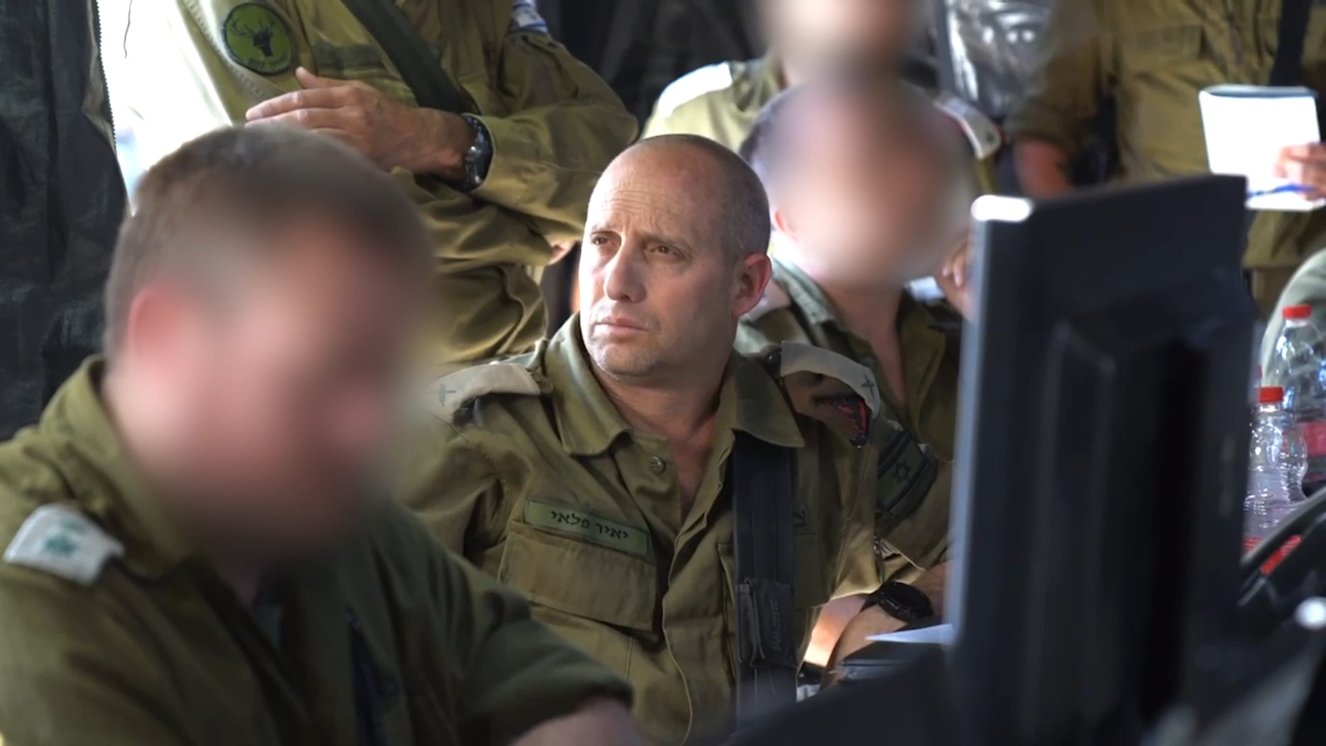 תיעוד מהערכת המצב בחמ״ל הקדמי בשטח