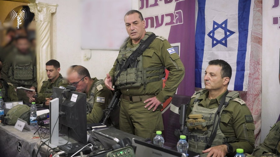 הרמטכ"ל זמיר בעזה