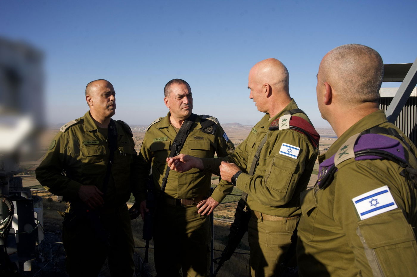 הרמטכ"ל בגבול סוריה