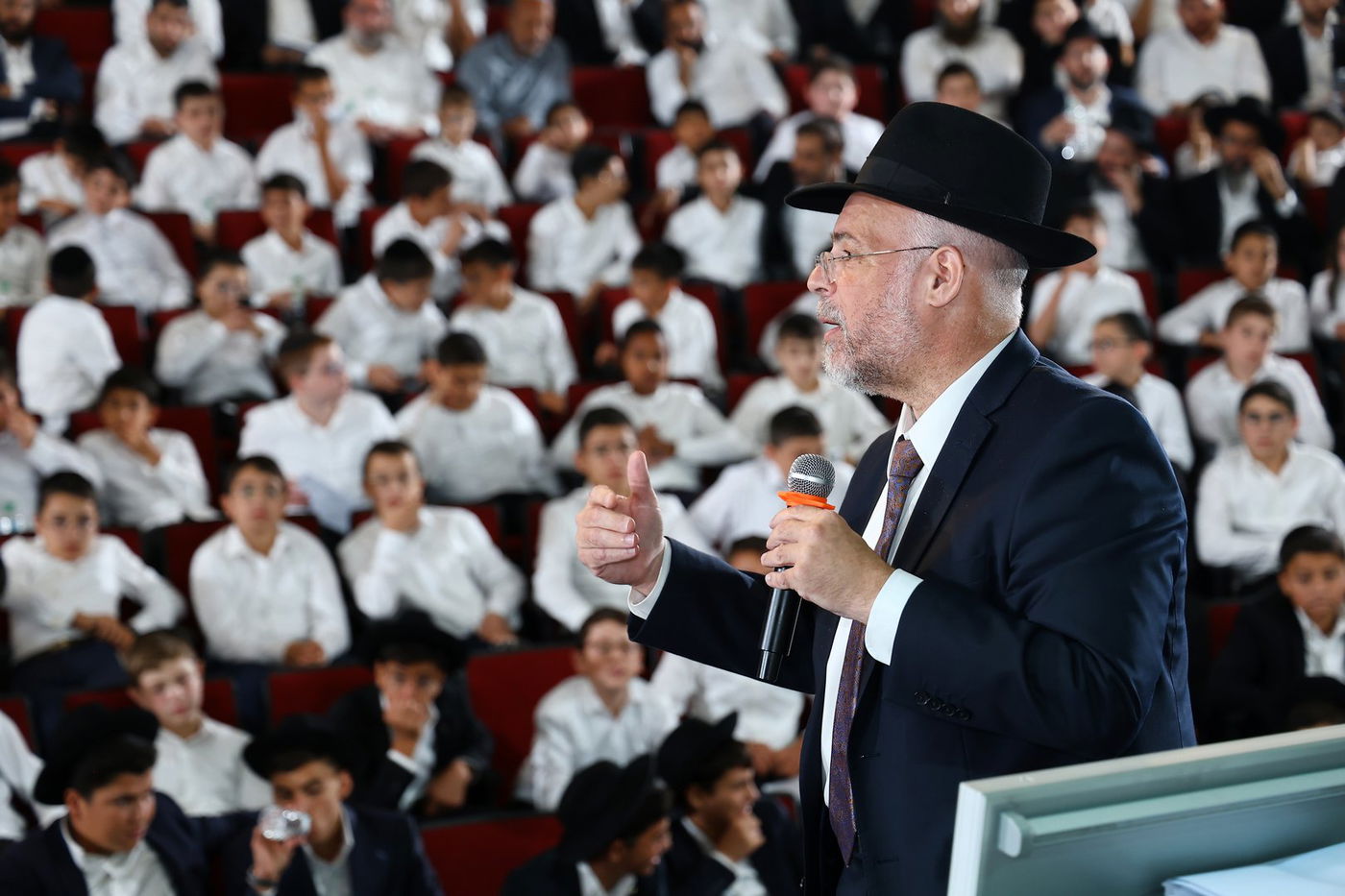 מעמד 'כבוד התורה' בת"ת 'תורה תמימה' בקרית אתא