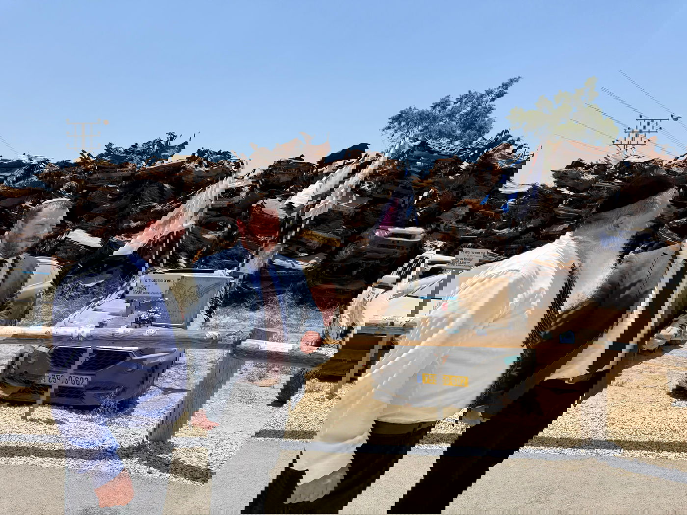 הרב יגאל כהן בסיור בעוטף