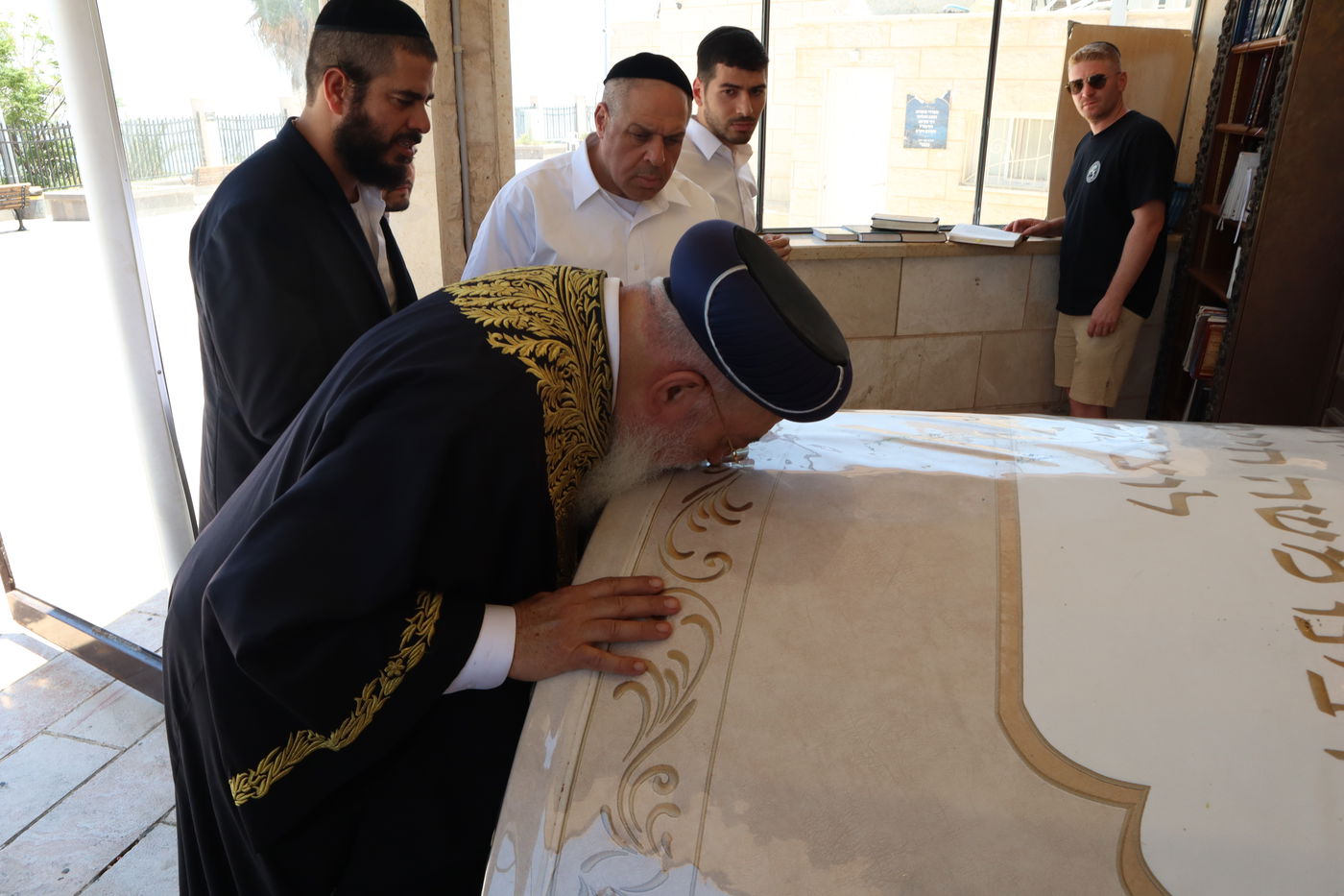 הגרש"מ עמאר בביקור בטבריה