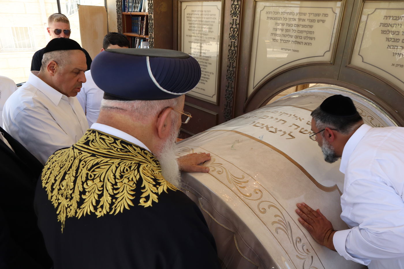 הגרש"מ עמאר בביקור בטבריה