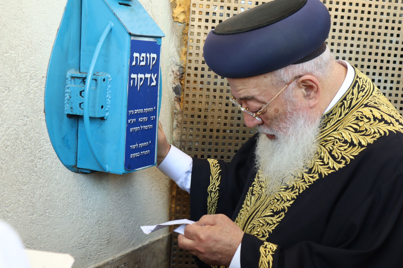 הגרש"מ עמאר בביקור בטבריה