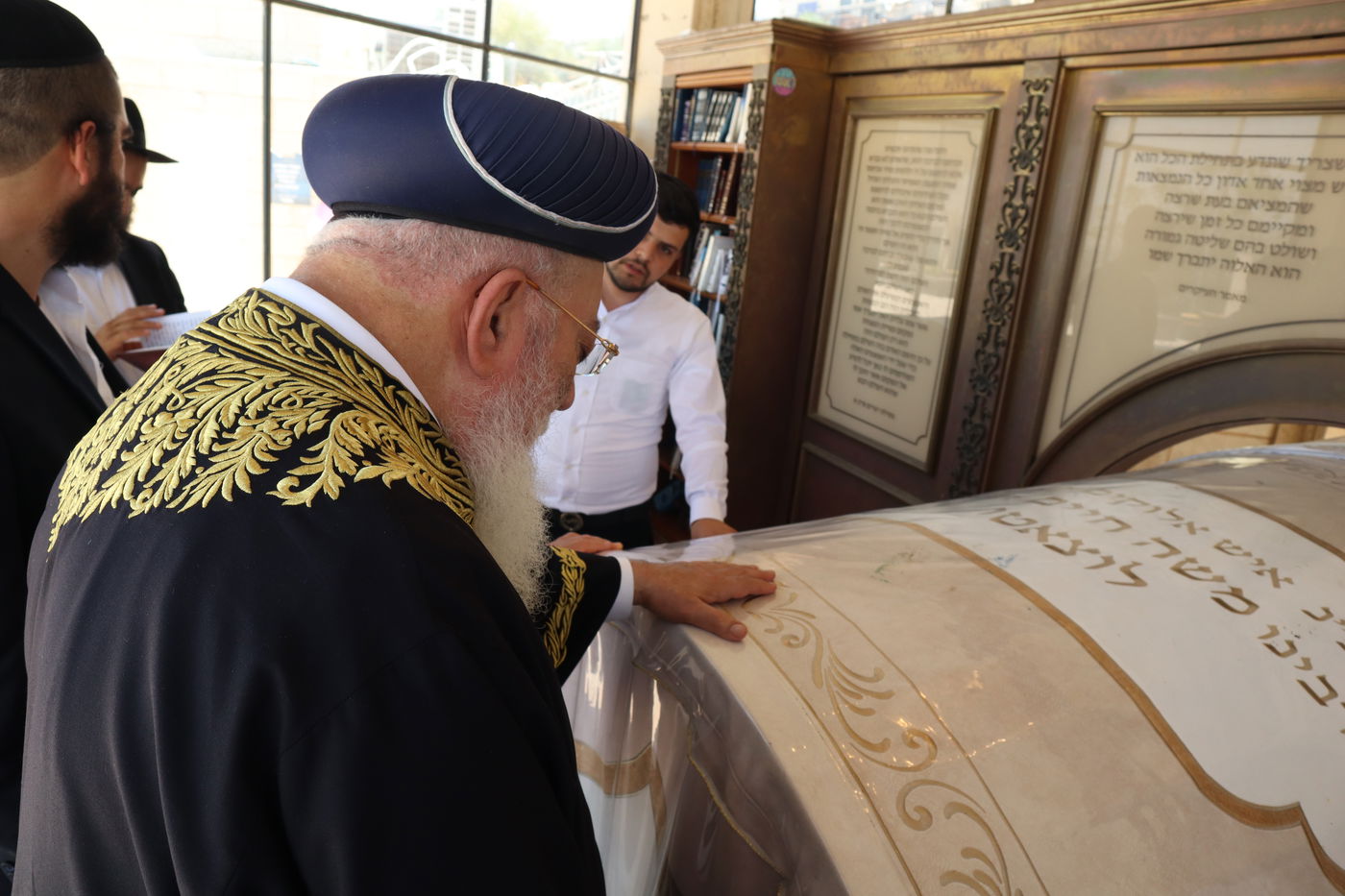 הגרש"מ עמאר בביקור בטבריה