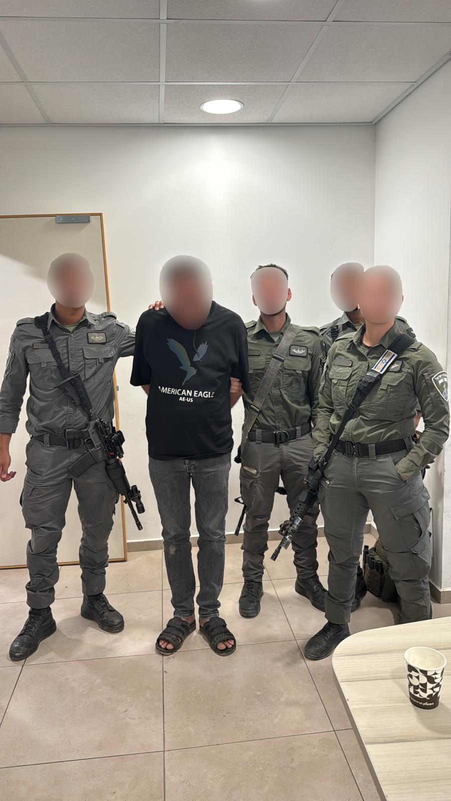 החשוד שנעצר