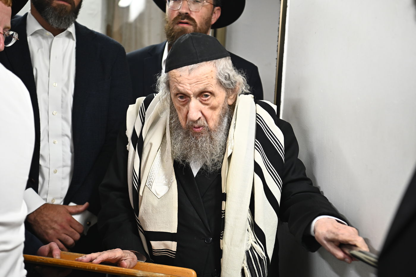 ברית לנין הגאון רבי יהודא סילמן, במעונו של הגר"ד לנדו