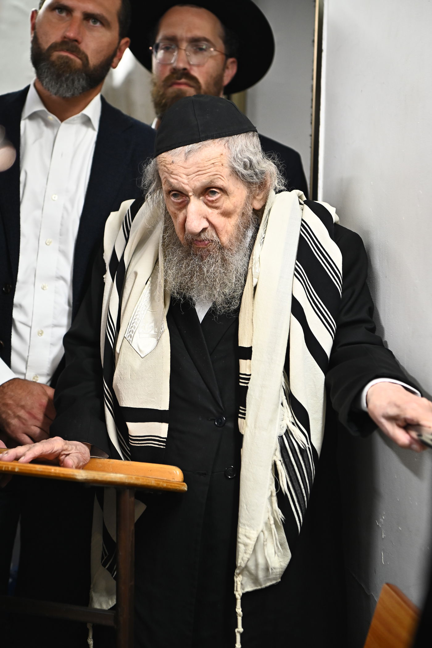 ברית לנין הגאון רבי יהודא סילמן, במעונו של הגר"ד לנדו