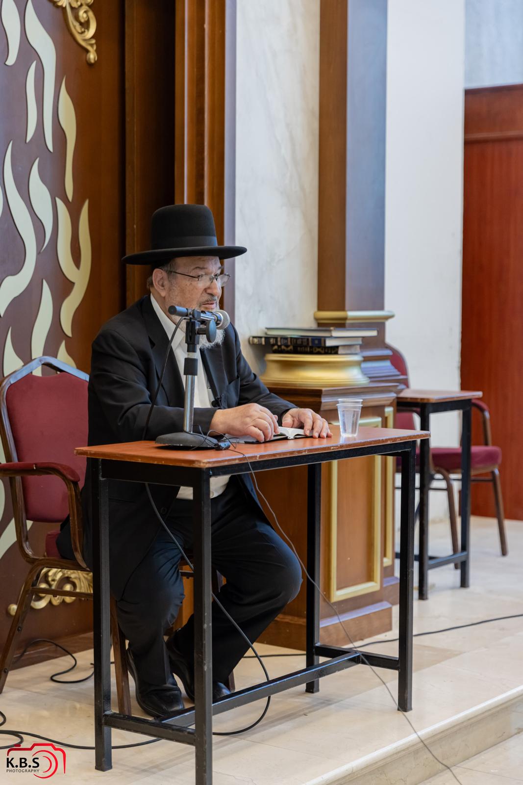 הגאון הרב אפרים לניאדו, בביקור במוסדות 'יצחק ירנן' 