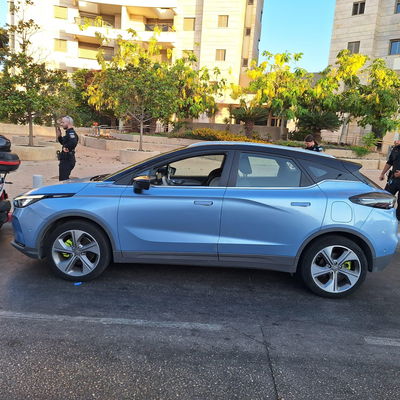 הרכב שנגנב ברמת גן