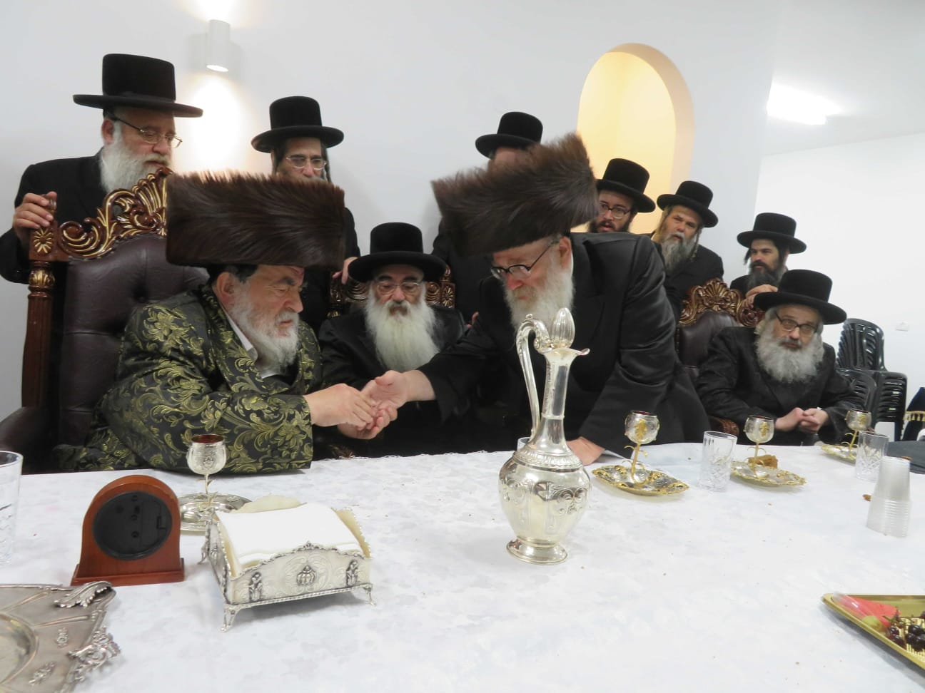 שמחת הווארט לנכדת האדמו"ר מויז'ניץ 