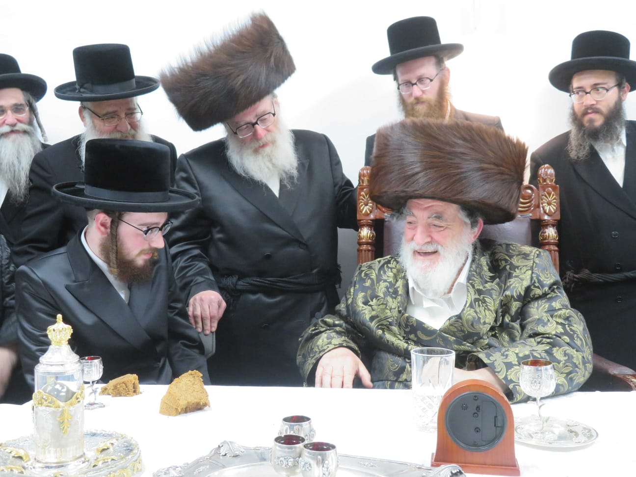 שמחת הווארט לנכדת האדמו"ר מויז'ניץ 