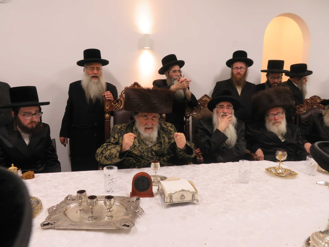 שמחת הווארט לנכדת האדמו"ר מויז'ניץ 