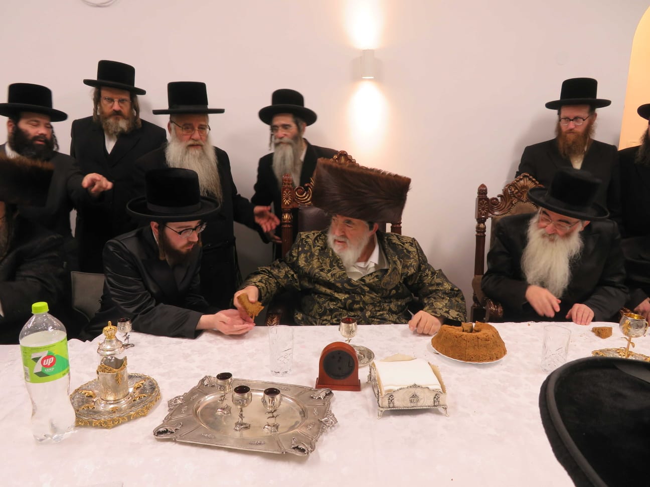 שמחת הווארט לנכדת האדמו"ר מויז'ניץ 